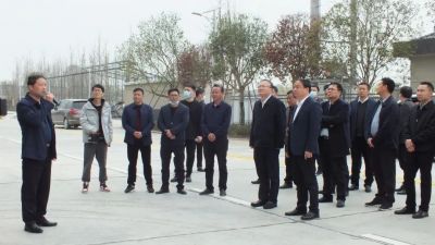 熱烈歡迎鄖西縣代表團蒞臨我司調研指導！